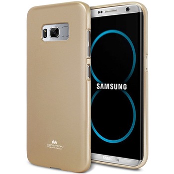 Husa Silicon Jelly Mercury Goospery Samsung S8 Plus Gold