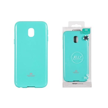 Husa silicon Jelly Mercury Samsung Galaxy J3 2017, verde mint Husa silicon Jelly Mercury Samsung Galaxy J3 2017, verde mint