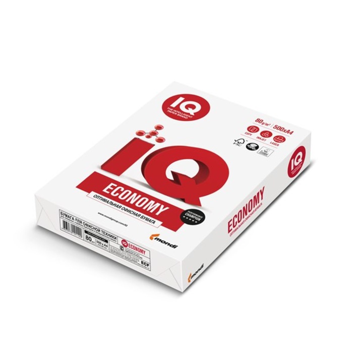 Hartie copiator IQ ECONOMY A4 80 g- 500 coli