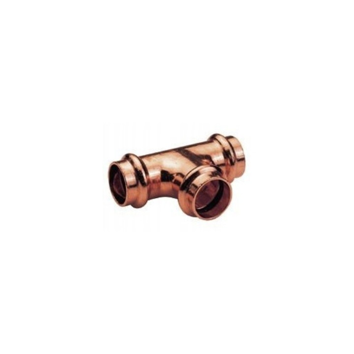 Teu reductor Conex B Press LY9P51N8GGD3, réz DHP préseléshez, 22x18x18 mm