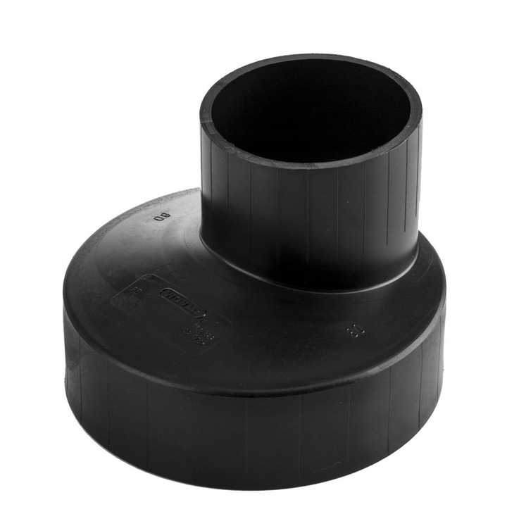 PEHD Wavin LCK6PRN3GO szűkítő S12.5, excentrikus 160 x 125 mm, fekete