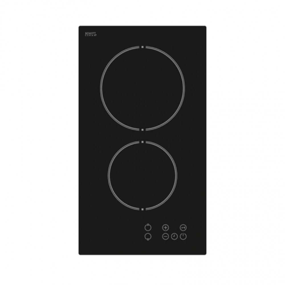 Plita incorporabila domino Finlux FXVT 302 ECO, vitroceramica, 2 zone de gatit, touch control