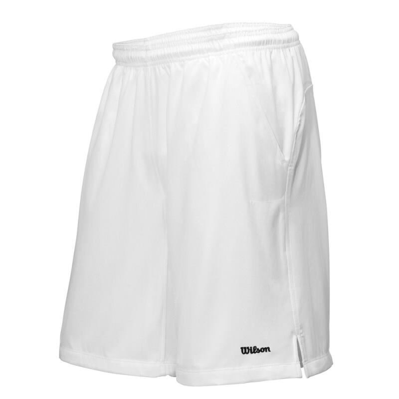 Pantaloni scurti Wilson Woven, pentru baieti, alb, XL