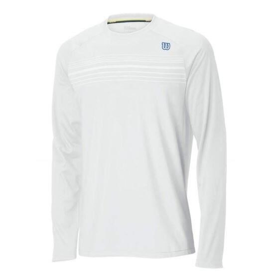 Bluza Wilson Blow Away LS, barbati, alb, L, Alb, 2XL