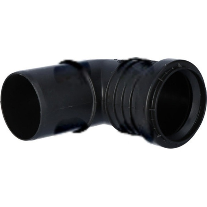 Wavin Sitech+ csatorna könyök 50 mm 87,5°, polipropilén (PP), tömítéssel, fekete, 33WC3YS4R