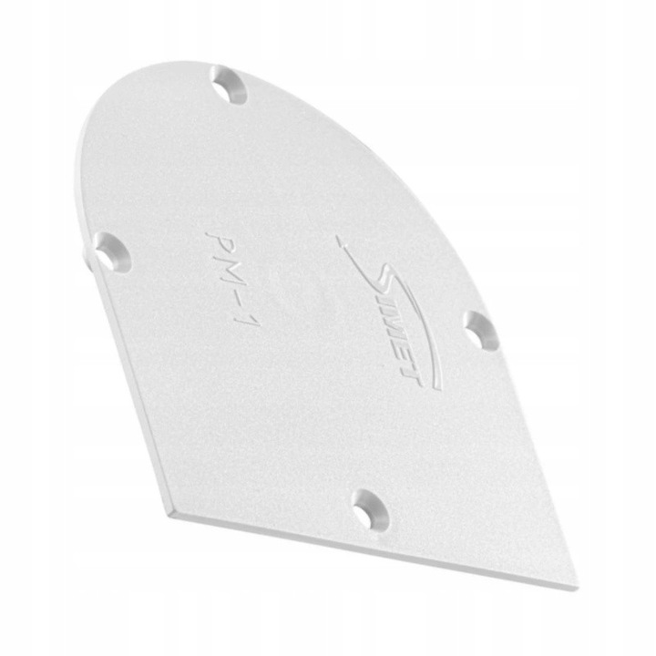 Capac exterior Simet PM1 pentru doze Multiwall/Multibox 60 mm, montaj pe 4 suruburi W16, rezistent la foc 960°C, alb, 66 x 69 mm, 1 buc, cod 0DJWYQCTLUCK