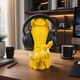 Arco univerzális fejhallgató tartó, PrintForge®, 3D nyomtatott, 25x12x20 cm, PLA-ból készült, BPA-mentes, Sárga