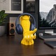 Arco univerzális fejhallgató tartó, PrintForge®, 3D nyomtatott, 25x12x20 cm, PLA-ból készült, BPA-mentes, Sárga