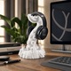 Univerzális Kraken fejhallgató tartó, PrintForge®, 3D nyomtatott, 16x15x23 cm, PLA-ból készült, BPA-mentes, Fehér