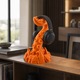 Univerzális Kraken fejhallgató tartó, PrintForge®, 3D nyomtatott, 16x15x23 cm, PLA-ból készült, BPA-mentes, narancssárga