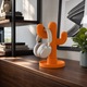 Saguaro univerzális fejhallgató tartó, PrintForge®, 3D nyomtatott, 17x17x27 cm, PLA-ból készült, BPA-mentes, Narancssárga