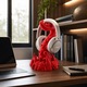 Univerzális Kraken fejhallgató tartó, PrintForge®, 3D nyomtatott, 16x15x23 cm, PLA-ból készült, BPA-mentes, Piros