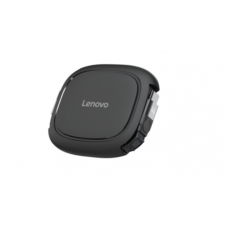 Lenovo 240W USB-C visszahúzható kábel, Súly: 0.07kg, Méretek: 120 mm x 100 mm x 30 mm