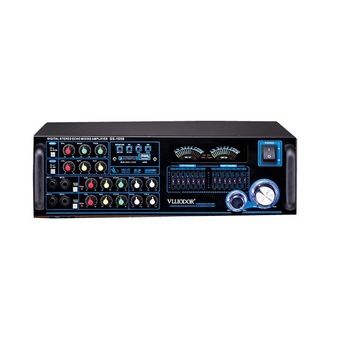 Amplificator profesional Vlliodor , 2 X 185 W, Bluetooth Amplificator profesional Vlliodor , 2 X 185 W, Bluetooth
