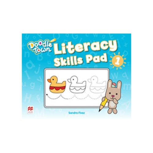 Doodle Town Level 1 Literacy Skills Pad - Sandra Fivaz