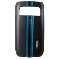 Husa capac spate Nokia CC-3012 negru+albastru pentru telefon Nokia E6