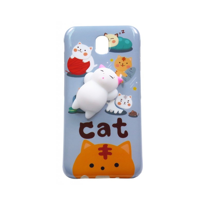 Husa Spate Squishy 3d Cu Jucarie Anti-stres Samsung J7 2017 Model 1