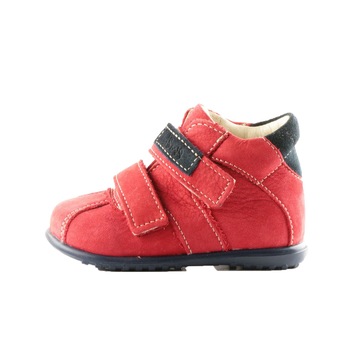 Ghete ortopedice din piele pentru copii Emel E 940-19, Rosu Ghete ortopedice din piele pentru copii Emel E 940-19, Rosu