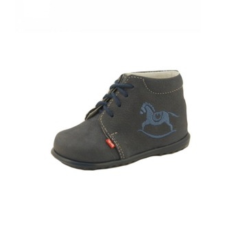 Ghete ortopedice din piele pentru baieti EMEL E 1596-3, Bleumarin 18 Ghete ortopedice din piele pentru baieti EMEL E 1596-3, Bleumarin 18
