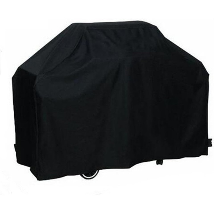 Grill takaró Carmdering EMAG-FG-TG-XP-0833, vízálló, elasztikus pántokkal, fekete, 170 x 61 x 117 cm