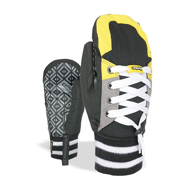 Manusi Level Sneaker JR Black Yellow 6 XXS