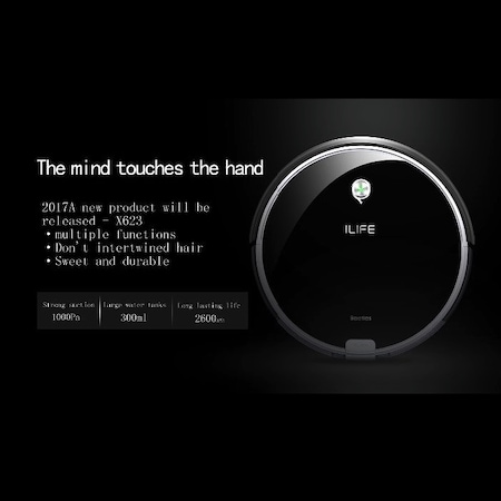 Robot Aspirator ILIFE Super Slim A6/X623 Cu Functie De Mop Si Cu 5 Moduri De Lucru