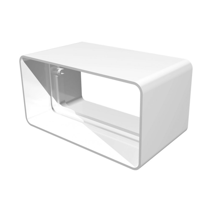 Conector rectangular, 60x120 mm