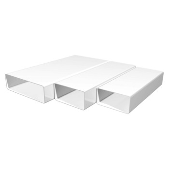 Tub rectangular PVC, 60x120 mm, 1 m Tub rectangular PVC, 60x120 mm, 1 m