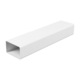 Tub rectangular PVC, 55x110 mm, 1.5 m