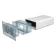 Tub rectangular PVC, 55x110 mm, 1.5 m