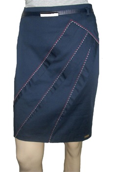 Fusta eleganta, rafinata, D&J Exclusive,, Albastru marin, 36 Fusta eleganta, rafinata, D&J Exclusive,, Albastru marin, 36