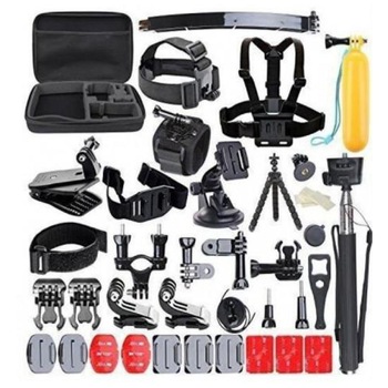 Kit accesorii 40 in 1 Widjit universal pentru camere de actiune Kit accesorii 40 in 1 Widjit universal pentru camere de actiune