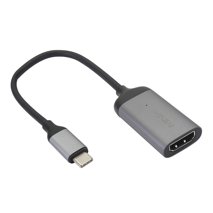Adaptor Multiport USB MINIX NEO C-HDGR USB-C la 4K 60Hz HDMI