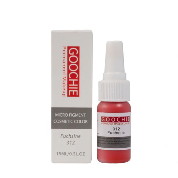 Pigment tatuaj cosmetic Goochie, 312 Fuchsine, 15ml