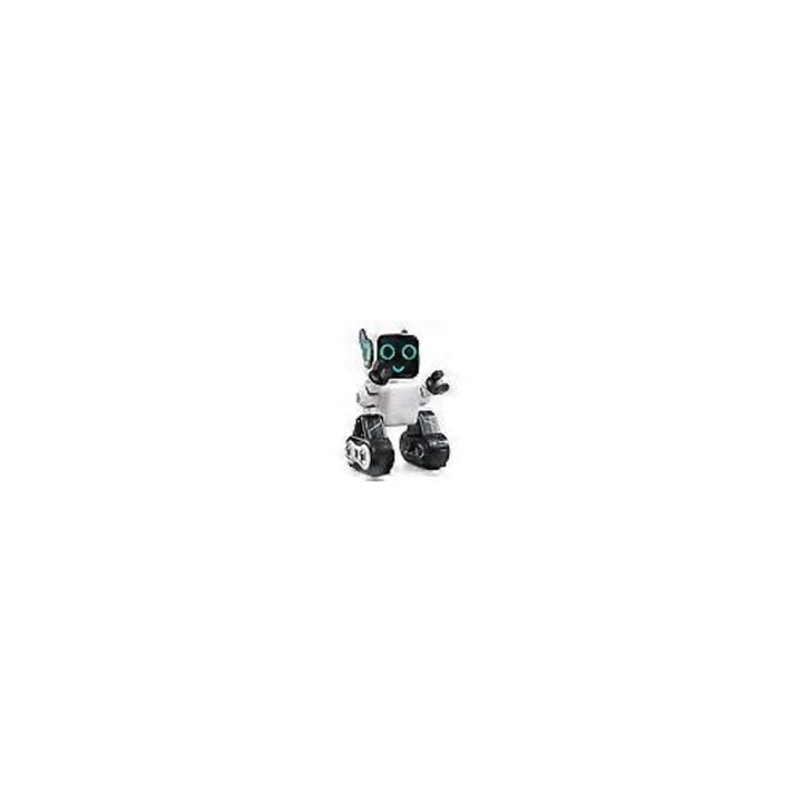 Робот RC R4 Cady Wile emag-FU-K0548-260722-4614, дистанционно управление 2.4 GHz, сензор за жестове и гласово взаимодействие, програмируем, батерия 3.7V 400mAh, бял, 14 x 17 x 25.5 cm