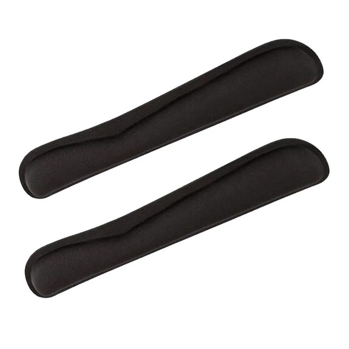 Suport pentru incheietura YANYXR BCS3234903, ergonomic din spuma cu acoperire lycra si baza anti-alunecare, negru, set 2 bucati