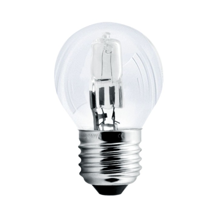 Bec Halogen 28W, E27, G45 2800K Clear