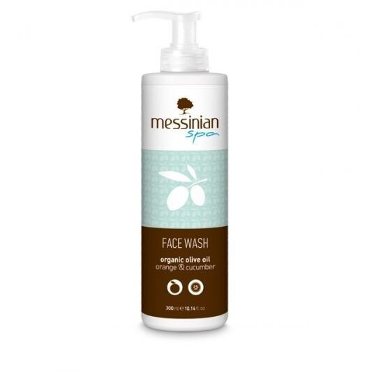 Curatare faciala cu castravete si portocala,300 ml, ingredientr organice, Messinian Spa