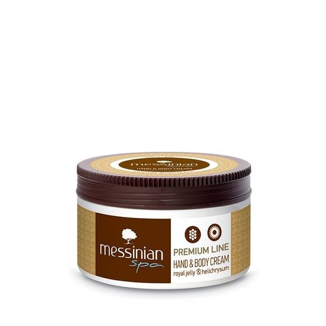 Crema de maini si corp cu laptisor de matca, 250 ml, ingrediente organice, Messinian Spa