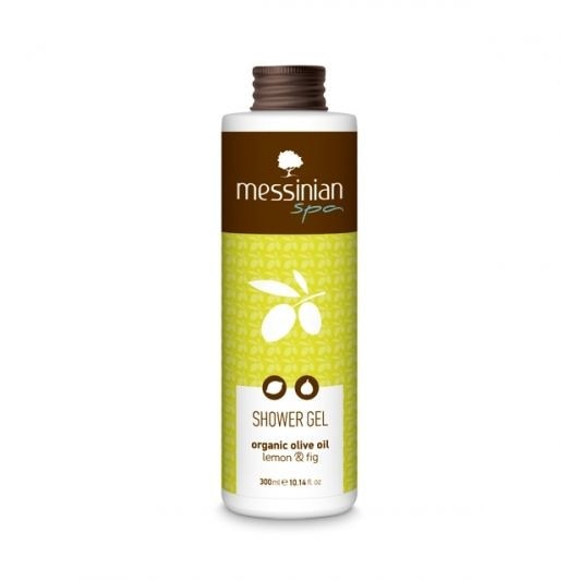 Gel de dus cu lamaie si smochine,300 ml, ingrediente organice, Messinian Spa