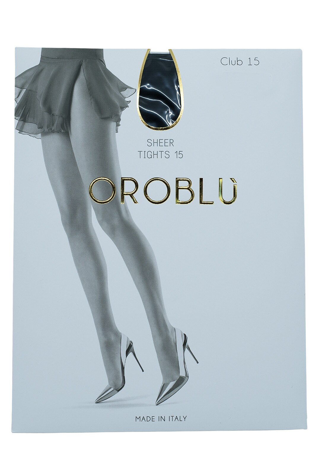 Ciorap Club 15 Den, Negru Nero