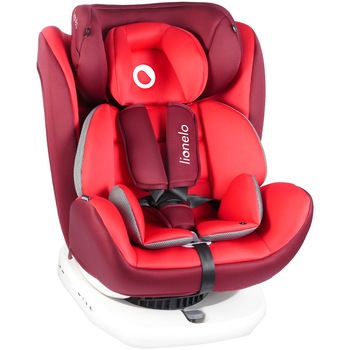 Scaun auto ISOFIX Lionelo Bastiaan, rotativ, 0-36 kg, Rosu Scaun auto ISOFIX Lionelo Bastiaan, rotativ, 0-36 kg, Rosu