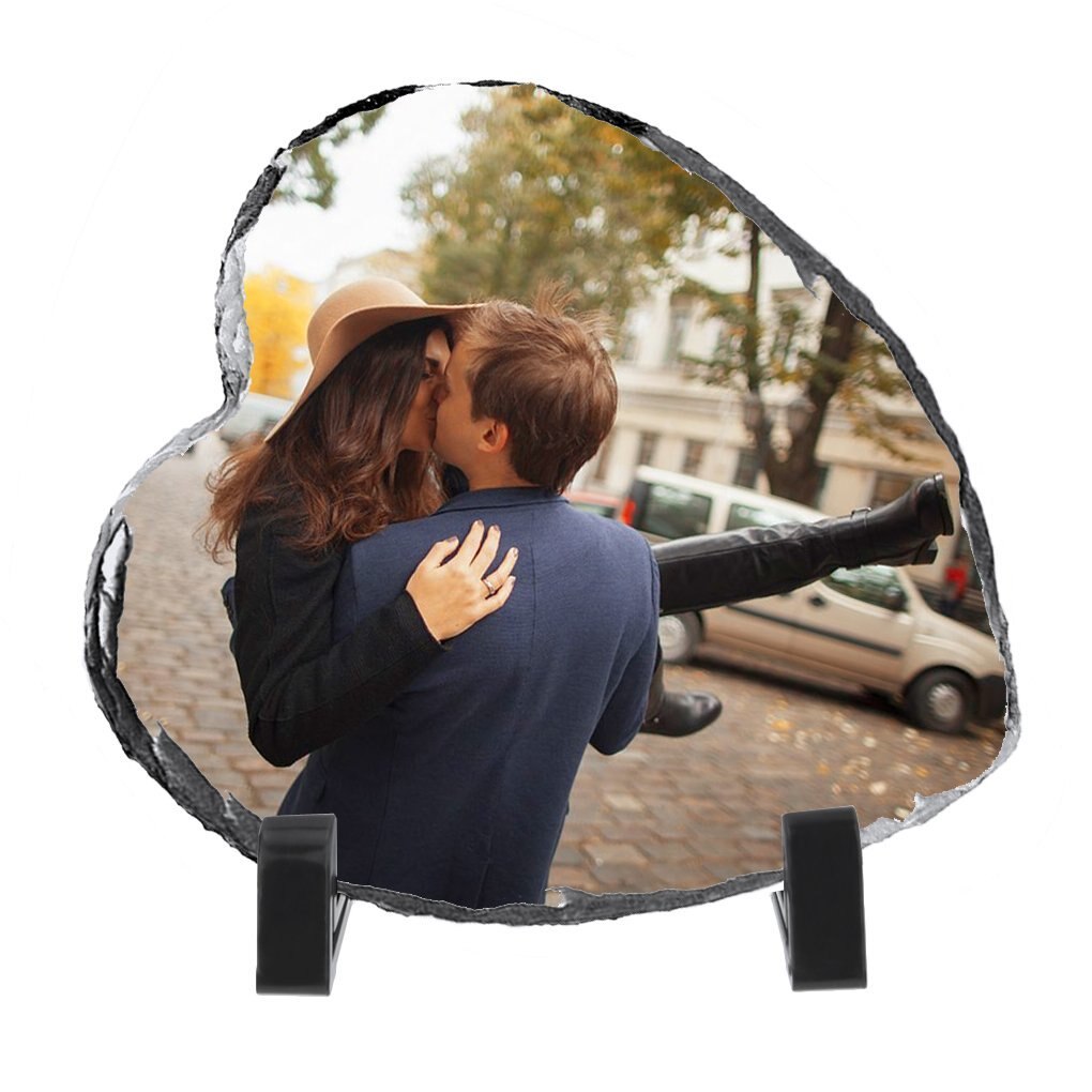 Piatra ardezie inima personalizata