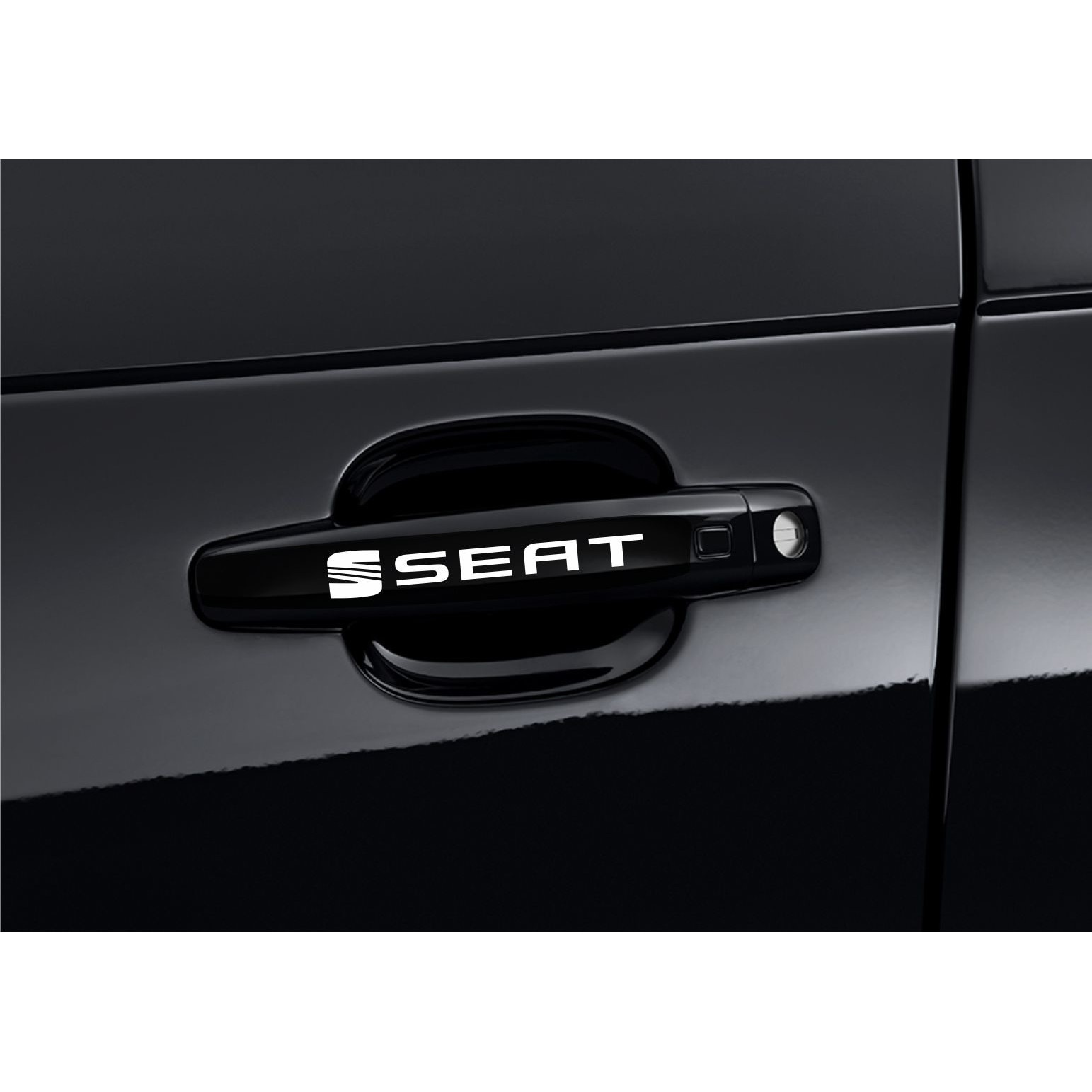 Set 4 Stickere Albe Manere Usa - SEAT