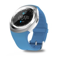 ceas smartwatch imk - y1 ecran touchscreen bluetooth sim notificari pedometru monitorizare somn blue imagen 22_0_
0
