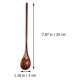 Linguri pentru miere YANYXR BCS3237390, din lemn cu maner lung, maro, set 6, 20 x 3 x 1 cm