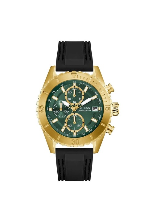 Мъжки часовник Guess с корпус от стомана, диаметър 45 мм, 5 ATM, GW0967G2