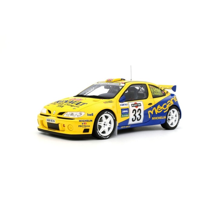 Renault Megane Maxi San Remo autómodell, 1998, OT1195, 1:18, Otto Models