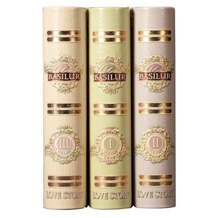 Zöld tea, Basilur, Love Story vol.3, Pinacolada íz és Amarant virágok, 100 gr
