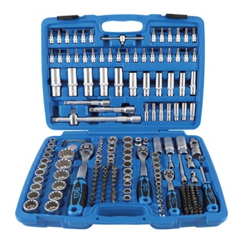 Trusa cu tubulare All-Drive pentru capete cu 3-colturi, 4- colturi, 6- colturi, 12- colturi, Metric, Inch, Torx T-star, E-type antrenare : 6.3 mm 1/4 Trusa cu tubulare All-Drive pentru capete cu 3-colturi, 4- colturi, 6- colturi, 12- colturi, Metric, Inch, Torx T-star, E-type antrenare : 6.3 mm 1/4